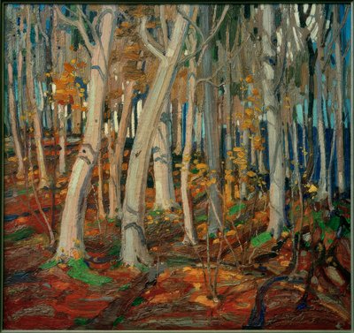 メープルウッズ、ベアトランクス、1916 作： Tom Thomson